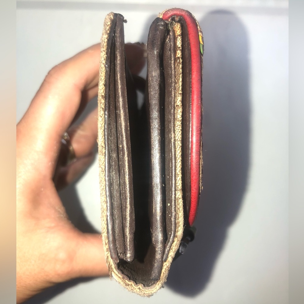 ♥️ Christian Dior Rasta Saddle Trotter Long Wallet with Dustbag LIMITED EDITION - Picture 9 of 15